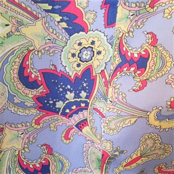 LAUREN RALPH LAUREN PAISLEY ANKLE PANTS, S… - Picture 6 of 10